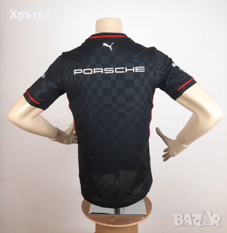 Puma x Porsche Motorsport - Оригинална мъжка тениска размер S, снимка 11 - Тениски - 52727061