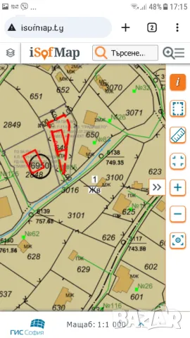 Продава ПИ Панчарево, снимка 3 - Парцели - 47105616