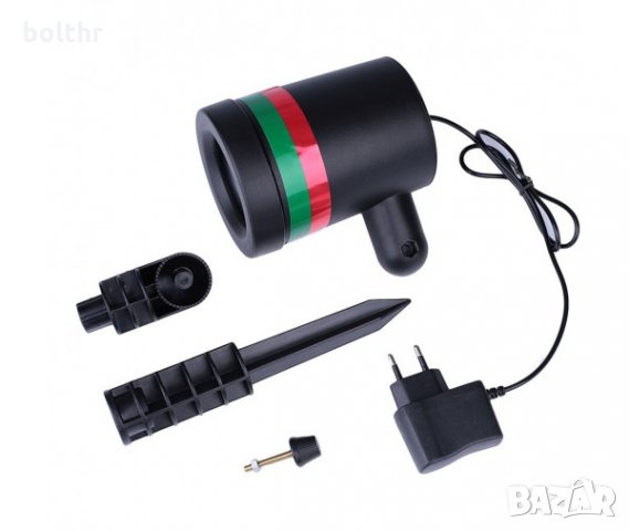 Лазерен проектор BabySbreath Laser Light, Статичен и подвижен, 3D холографски ефект, Външен и вътреш, снимка 2 - Друга електроника - 27098477