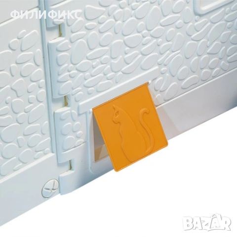 Детска  къщичка (градинска/домашна) – СИВО & МЕНТО, 109cm x 95cm x 107.5cm (6.92kg) – НОВА!, снимка 8 - Други - 53025923