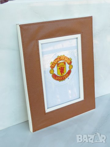 Manchester United емблема в рамка фенове на Премиършип фен  , снимка 2 - Колекции - 37518947