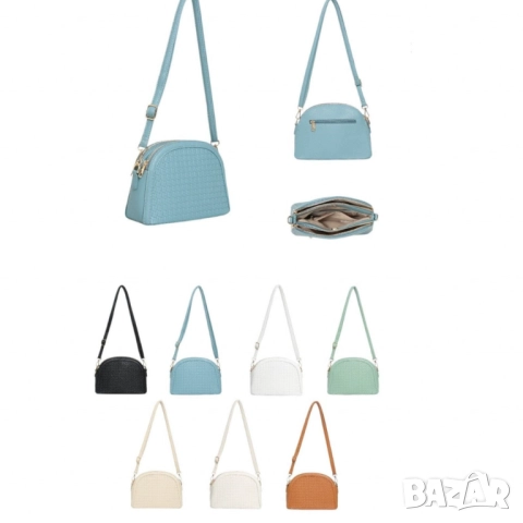 Елегантна и компактна дамска чантичка с изчистен дизайн, снимка 4 - Чанти - 52099284