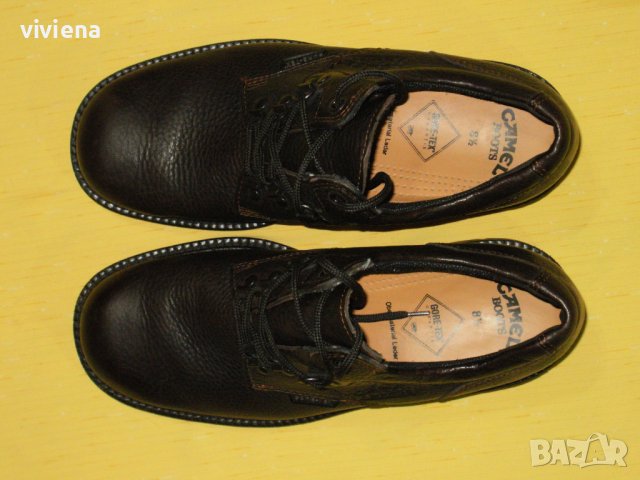 CAMEL boots gore tex оригинални зимни естествена кожа 42, снимка 4 - Ежедневни обувки - 43504368