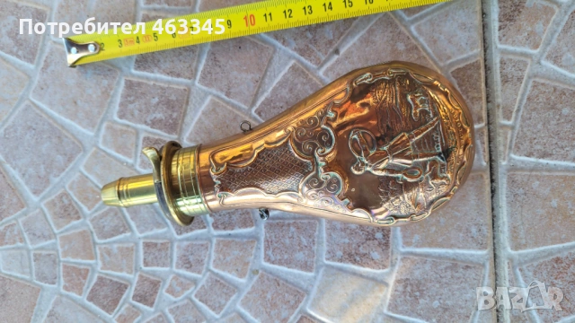 Барутница 3, пушка, пищов, пистолет, снимка 2 - Антикварни и старинни предмети - 53262045