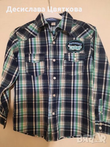 Две ризи и памучна блуза., снимка 5 - Детски ризи - 32467693