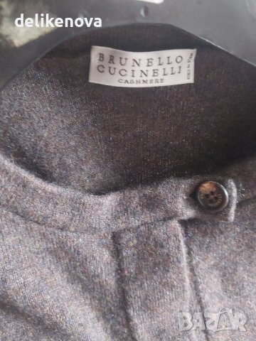 BRUNELLO CUCINELLI. Original. Size M-L 100% Кашмир         , снимка 2 - Жилетки - 43128229