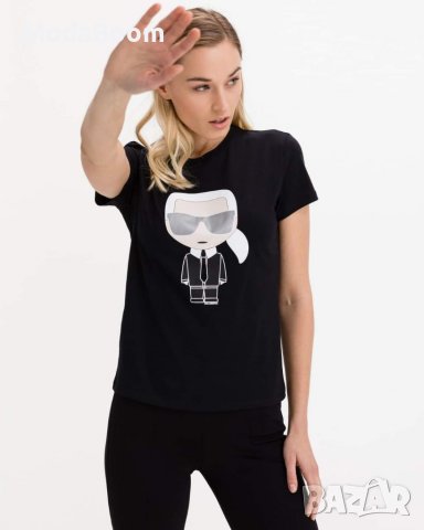 Дамски тениски Karl Lagerfeld, снимка 3 - Тениски - 36697782