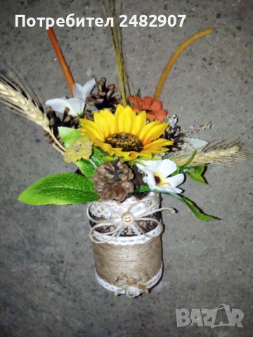 Декорация - ръчна изработка, снимка 3 - Декорация за дома - 37851514