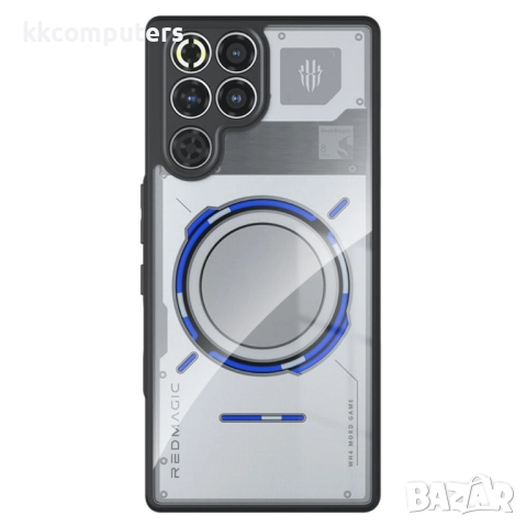 Защитен калъф (PC + TPU) за ZTE nubia RedMagic 11 Pro 5G / 11 Pro+ 5G- Комплект с протектор, Прозрач, снимка 2 - Резервни части за телефони - 52478345