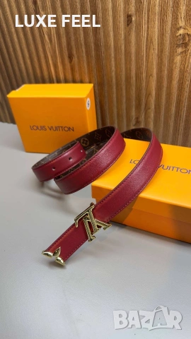 Дамски Колани - Две Лица ⚜️ Louis Vuitton , снимка 4 - Колани - 53064318