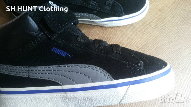 PUMA Kids Leather Shoes Размер EUR 25 / UK 8 детски кецове естествена кожа 344-14-S, снимка 4 - Детски боти и ботуши - 52639644