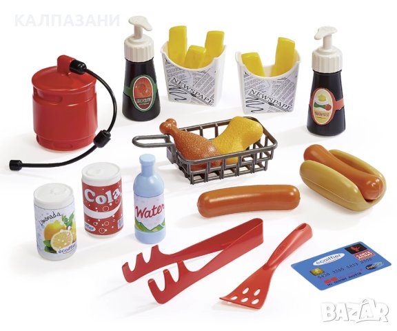 Ресторант за бързо хранене Ecoiffier 7600001682, снимка 4 - Игри и пъзели - 44113428