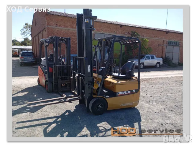 Електрокар Caterpillar EP12KRT, снимка 5 - Подемници - 47521764