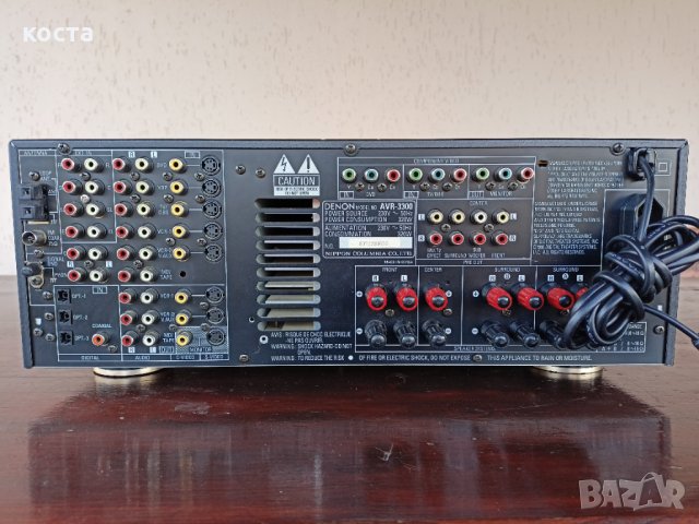 Усилвател Denon AVR-3300, снимка 10 - Ресийвъри, усилватели, смесителни пултове - 35540484