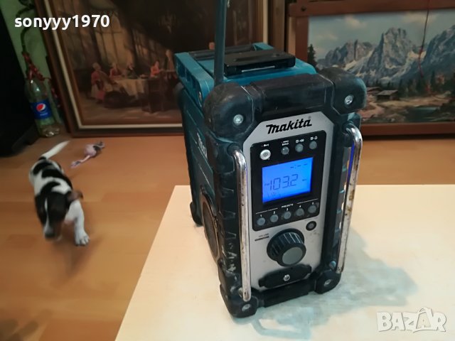 makita radio+батерия 1105222041, снимка 2 - Радиокасетофони, транзистори - 36731715