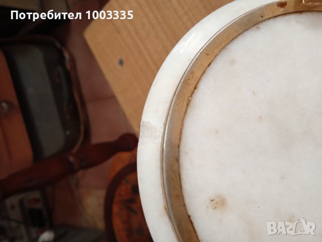 Мраморен пепелник , снимка 2 - Други ценни предмети - 43370851