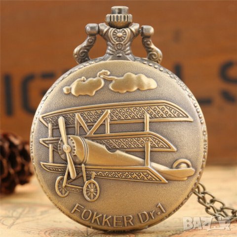 Джобен часовник Fokker Dr 1 самолет първата световна война