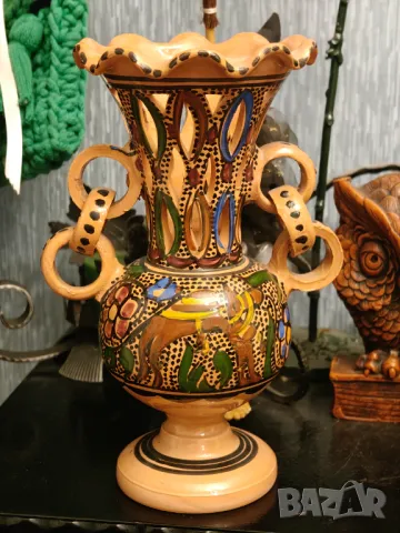 Антикварна ваза ceramica maiolica