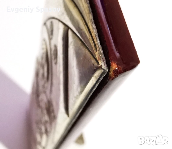 Италианска Сребърна Икона Дева Мария с детето Исус стояща или за закачване на стена., снимка 14 - Икони - 51950520