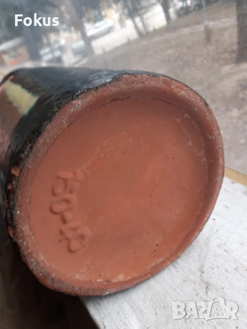 Страхотна голяма ваза немска керамика, снимка 6 - Антикварни и старинни предмети - 53389686