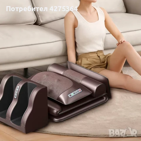 Масажен матрак с вибрационно отопление и масаж на краката – Пълна релаксация у дома, снимка 2 - Масажори - 50940180