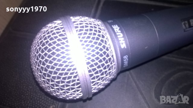 shure sm58-микрофон-внос швеицария, снимка 2 - Микрофони - 27873732