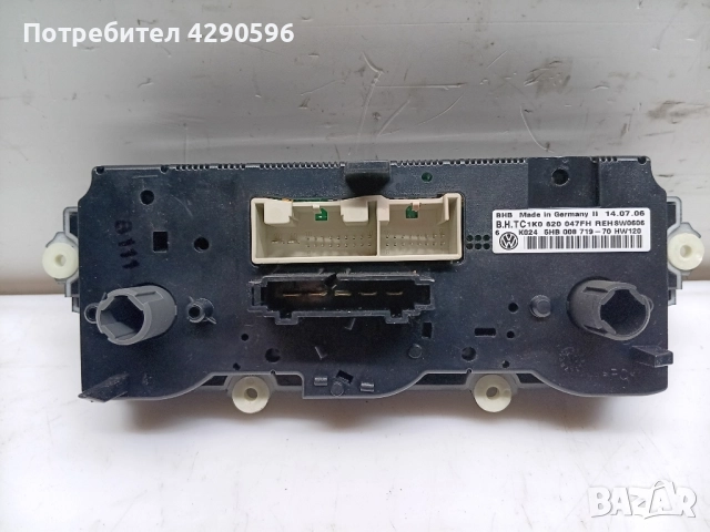 Управление парно климатик VW Golf 5 / Passat 6 / Touran / Голф 5 / Пасат 6 / Туран / Кади, снимка 2 - Части - 51979914