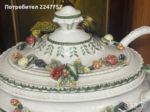 Супник , снимка 3 - Антикварни и старинни предмети - 52901782