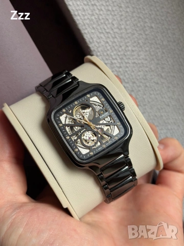 Rado True Square Automatic Open Heart 38mm, снимка 12 - Мъжки - 53580587