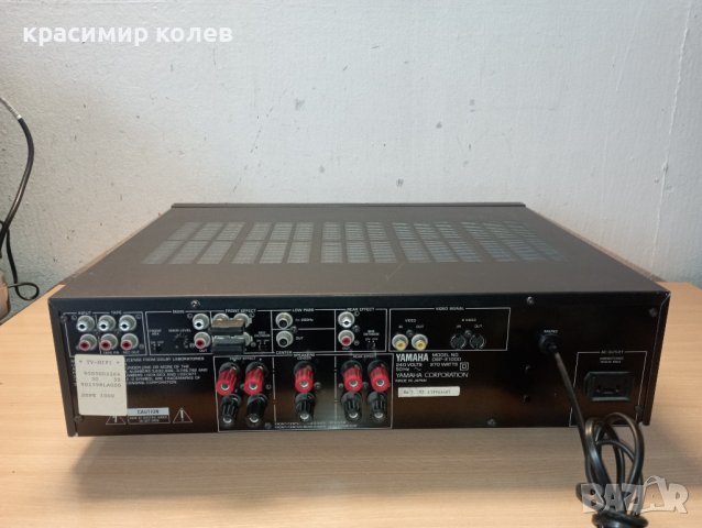 усилвател "YAMAHA DSP-E1000", снимка 7 - Ресийвъри, усилватели, смесителни пултове - 39827631