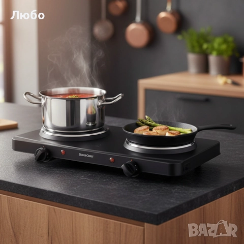 Двоен котлон SilverCrest - 2500W – две ястия едновременно, снимка 6 - Котлони - 52721573