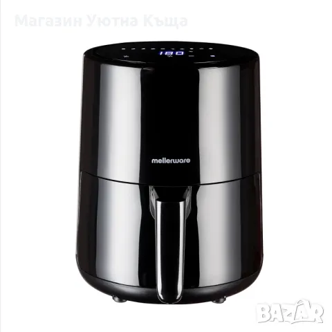 НОВ Еър Фрайер с Гаранция Mellerware Crunchy Basic, снимка 7 - Фритюрници - 49677755