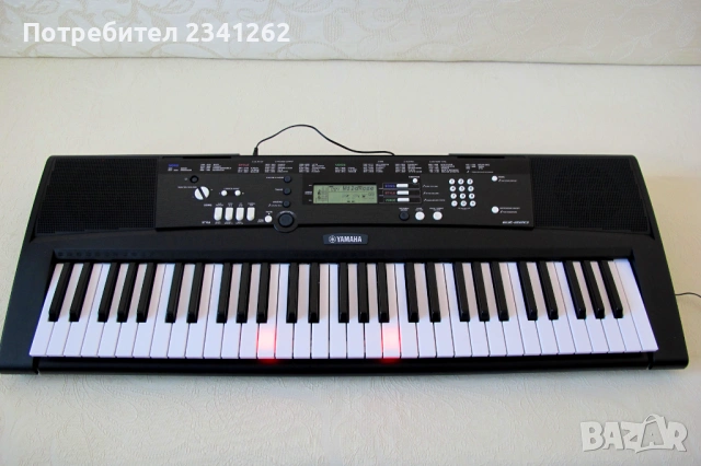 Yamaha – Синтезатор с 5 октави, динамична светеща клавиатура и подарък, снимка 12 - Синтезатори - 53142327
