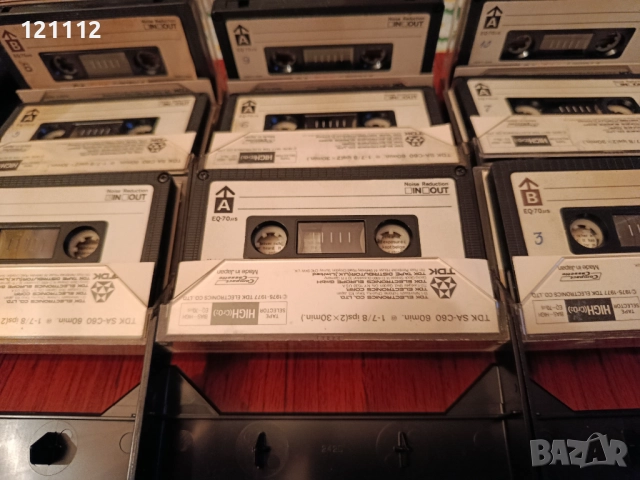 Аудио касети TDK SA C60, снимка 2 - Аудио касети - 52775215