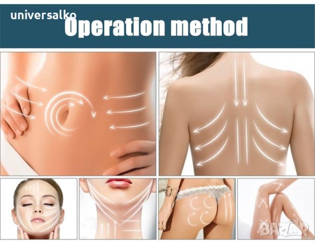 Уред за кавитация, вакуум и радиочестотен лифтинг 5 в 1, за отслабване, снимка 11 - Козметични уреди - 39349175