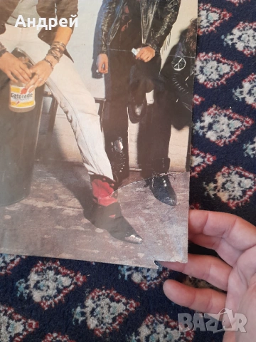 Стар плакат Steve Harris, снимка 3 - Други ценни предмети - 53236896