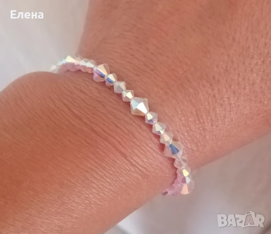 Луксозна гривна с кристали