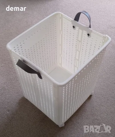 TEYOUAI 67 л Пластмасов сгъваем кош за пране, с дръжки и колела, снимка 8 - Други стоки за дома - 49513871