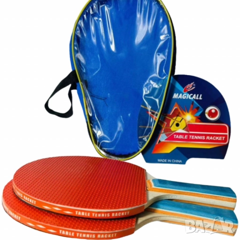 Комплект хилки и топчета за тенис на маса, снимка 4 - Други - 52032686