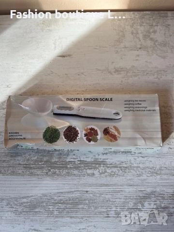 Нова електронна лъжица везна с дисплей + включена батерия в кутия и инструкции ❤️, снимка 4 - Аксесоари за кухня - 52402156