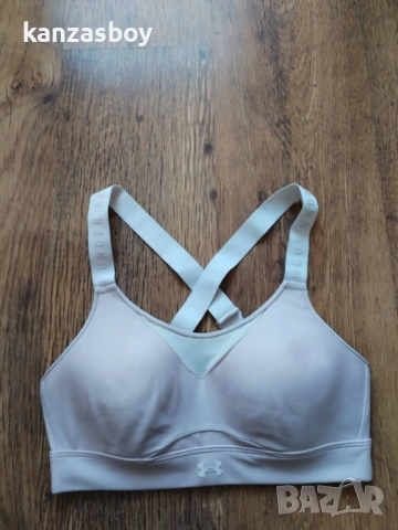 Under Armour UA Infinity High Bra - страхотно дамско бюстие КАТО НОВО С/М, снимка 5 - Корсети, бюстиета, топове - 53036005