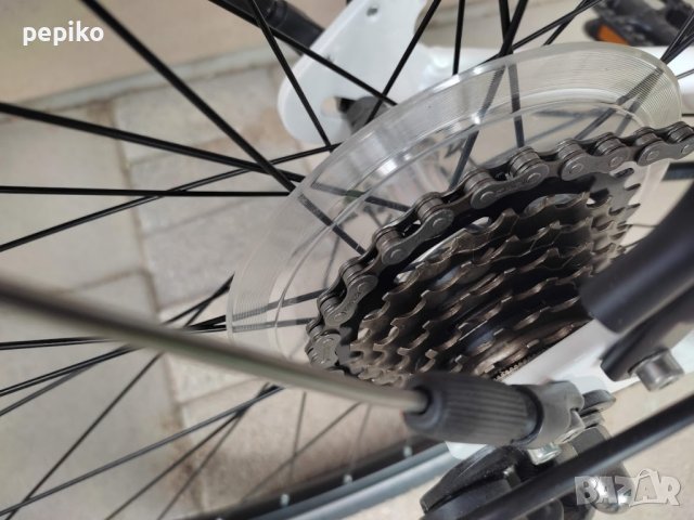 Продавам колела внос от Германия градски алуминиев велосипед CHRISSON RELAXIA 28 цола преден амортис, снимка 5 - Велосипеди - 40806109