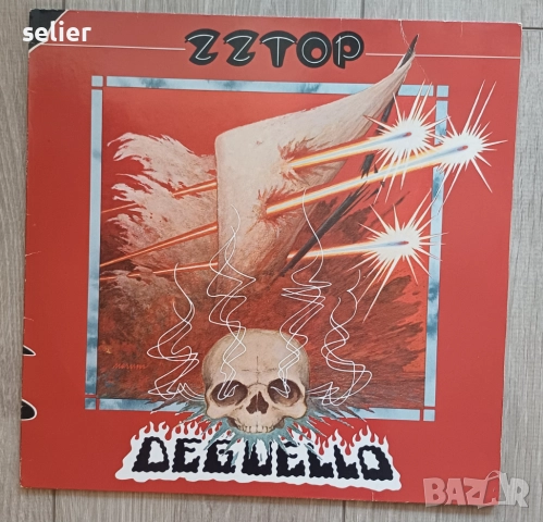 ZZ Top ‎– Degüello Издание  🇩🇪 GERMANY  Състояние на винила:между VG+ и VG++ Състояние на обложкат