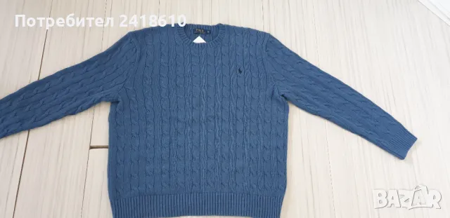 POLO Ralph Lauren Cable Cotton / Knit Mens Size XL НОВО! ОРИГИНАЛ! Мъжки Пуловер!, снимка 13 - Пуловери - 48854329