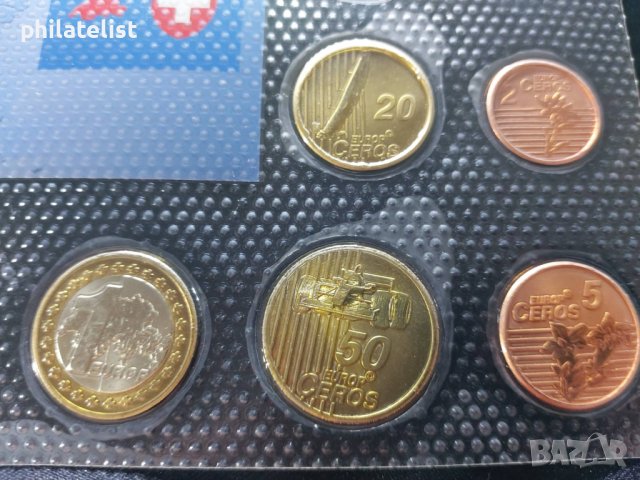 Пробен Евро сет - Швейцария 2003, снимка 3 - Нумизматика и бонистика - 43187808