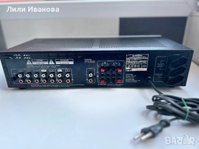 Комплект Pioneer от 1984-та- усилвател SA-550 и тунер TX-540L- отлични, снимка 4 - Ресийвъри, усилватели, смесителни пултове - 51693422
