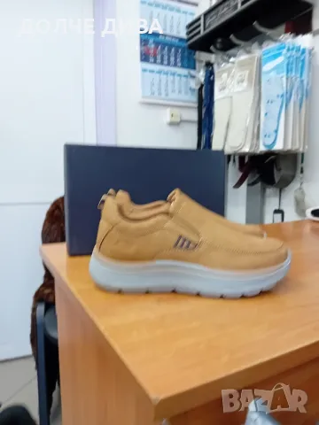 Мъж.спортни м758 сини и камел, снимка 8 - Ежедневни обувки - 49434324