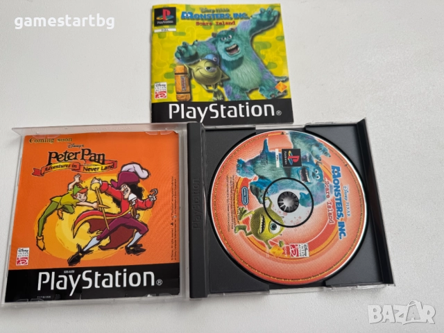 Monsters Inc. Scare Island за PS1, снимка 3 - Игри за PlayStation - 52849938