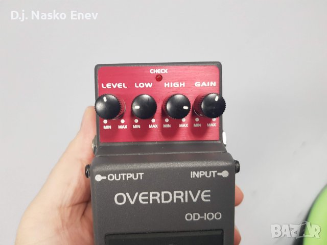 Harley Benton OD-100 Overdrive Guitar Pedal - овердрайв педал за ел китара /КАТО НОВ/, снимка 2 - Китари - 36675518