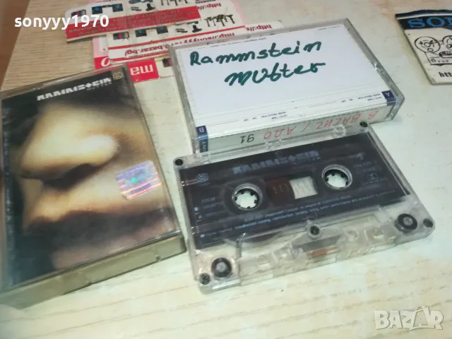 RAMMSTEIN MUTTER COPY TO SONY TAPE 0711240806, снимка 14 - Аудио касети - 47872216
